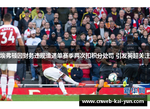 埃弗顿因财务违规遭遇单赛季两次扣积分处罚 引发英超关注
